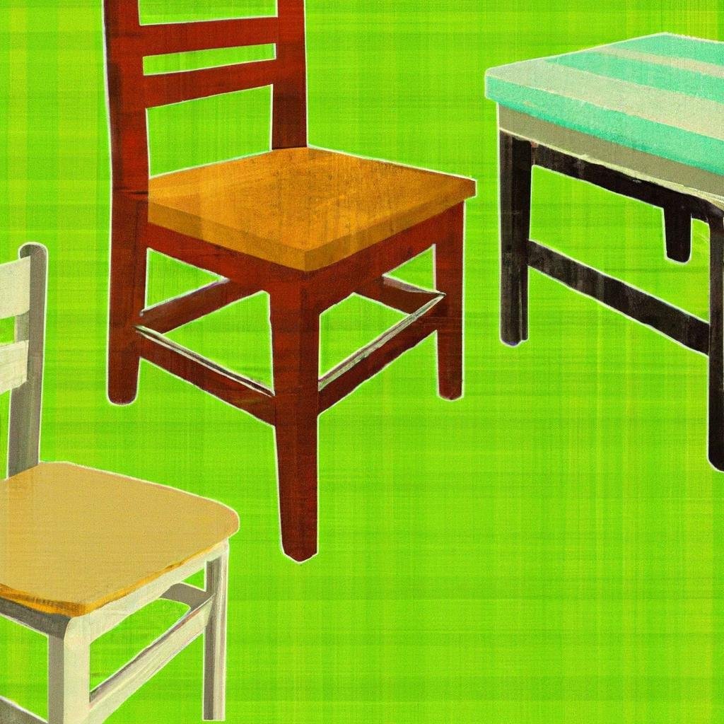 Estilo único: Decoupage em cadeiras de cozinha