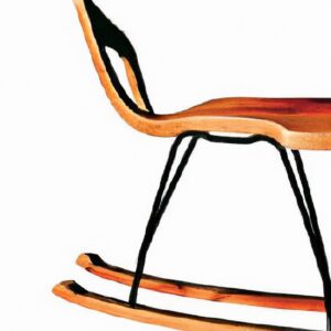 Estilo único: Arte rústica em cadeiras retrô